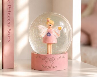 Personalised Ornamental Fairy Snow Globe, Christmas Gift, Birthday Present