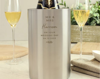 Personalised Free Text Wine Cooler
