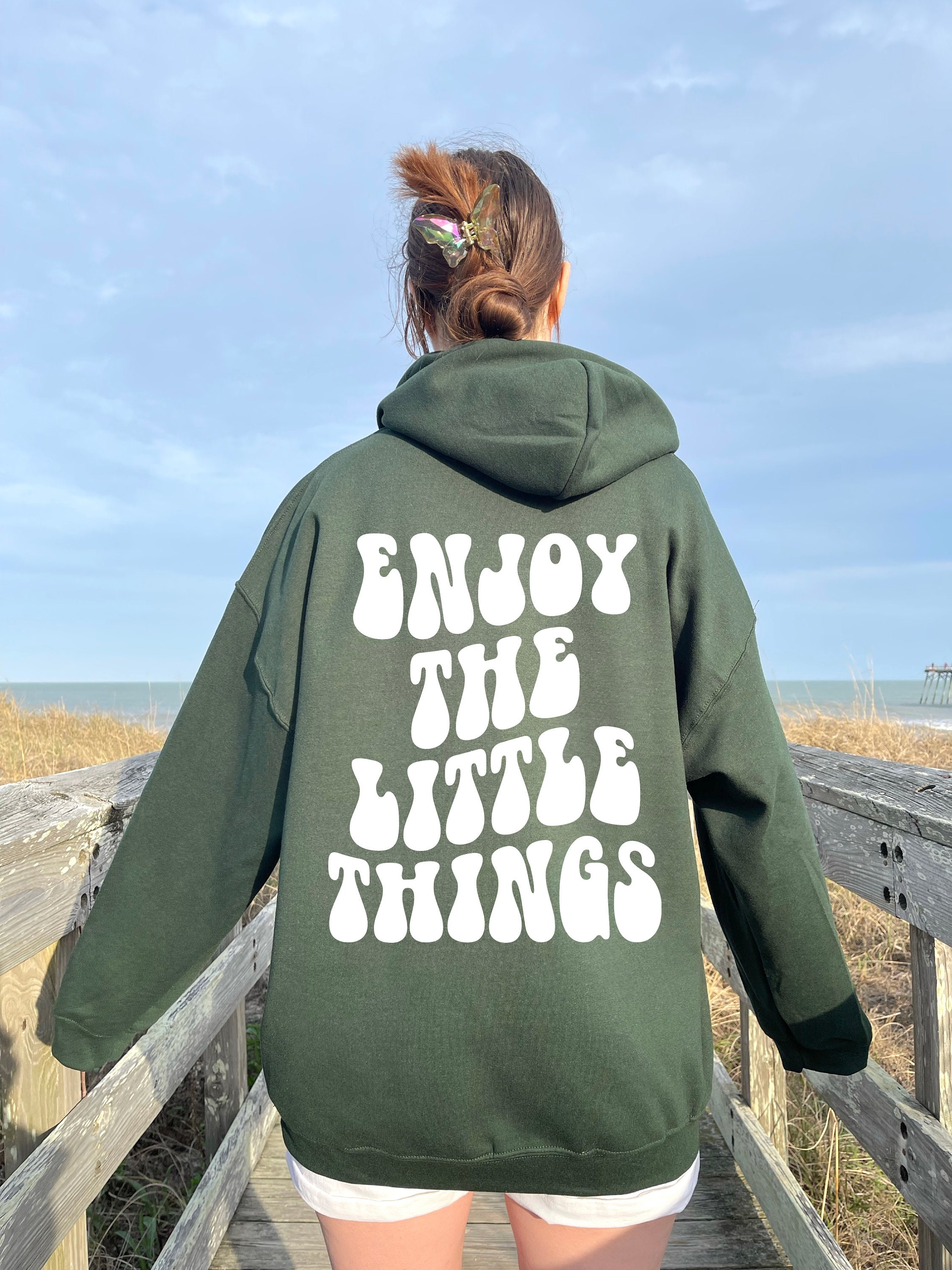 Enjoy the Little Things Hoodie Aesthetic Hoodie Trendy - Etsy