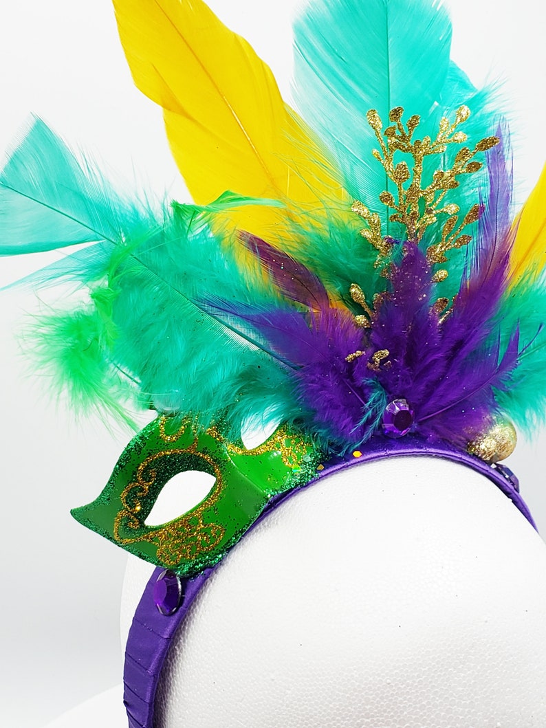 mardi gras headpiece