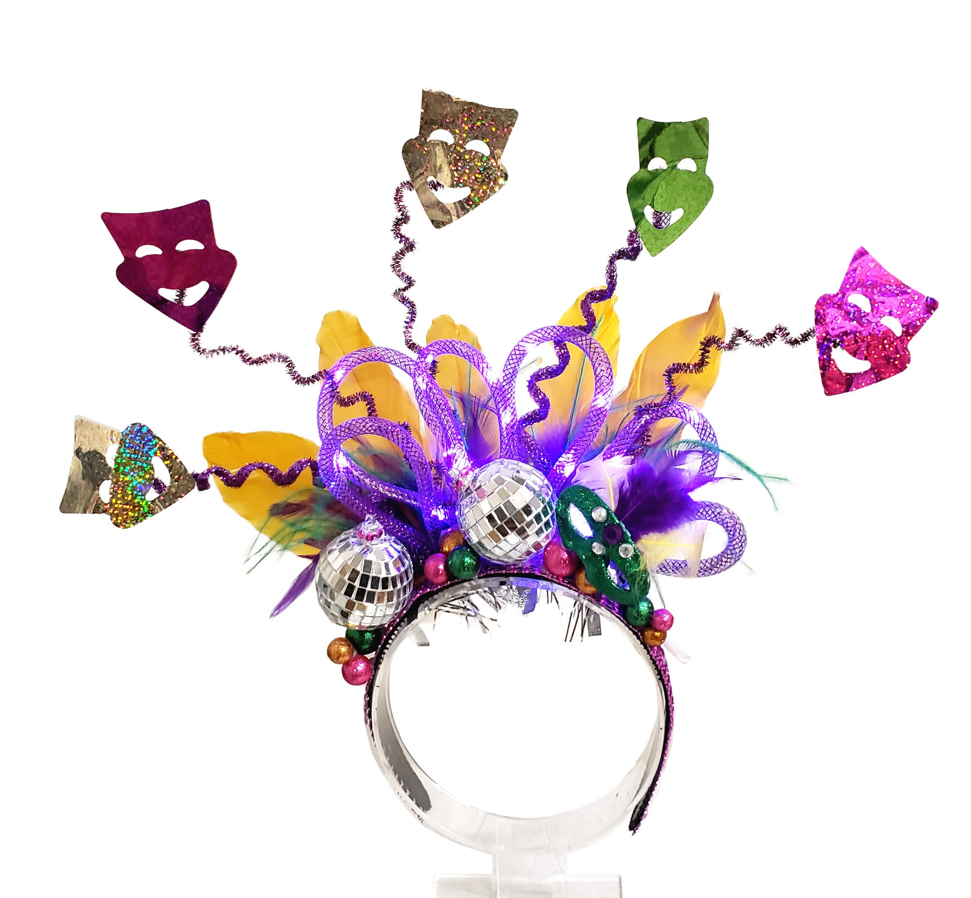 mardi gras headpiece