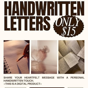 Servicio de cartas manuscritas