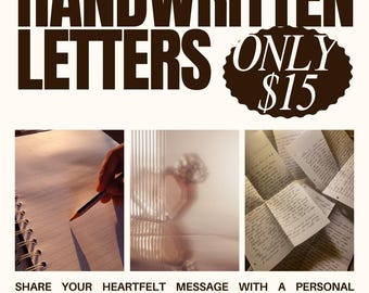 Handwritten Letter Service