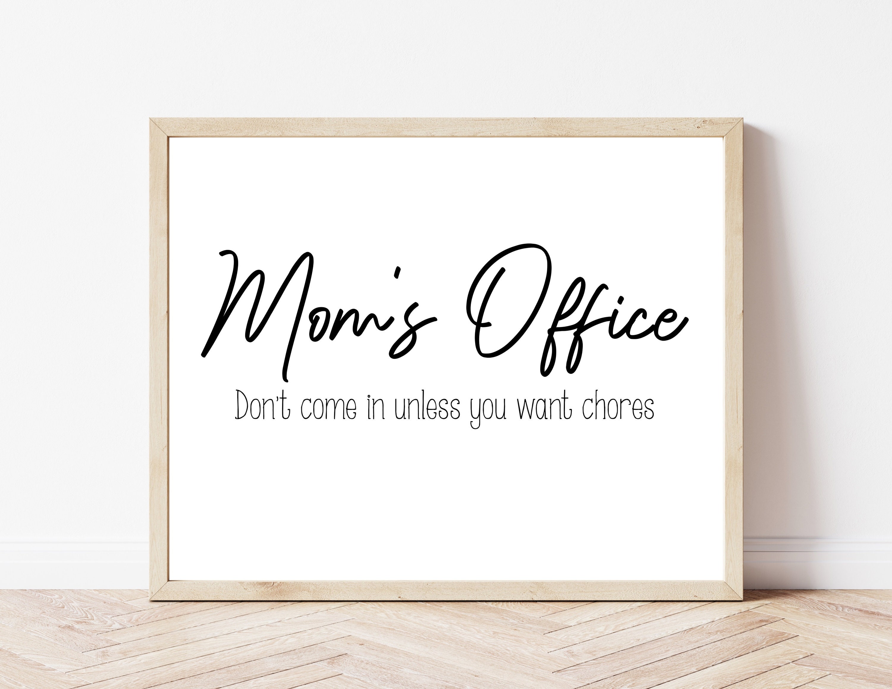 Funny Office Printablemom's Office Don't Come in - Etsy Funny Office Printablemom's Office Don't Come in - Etsy