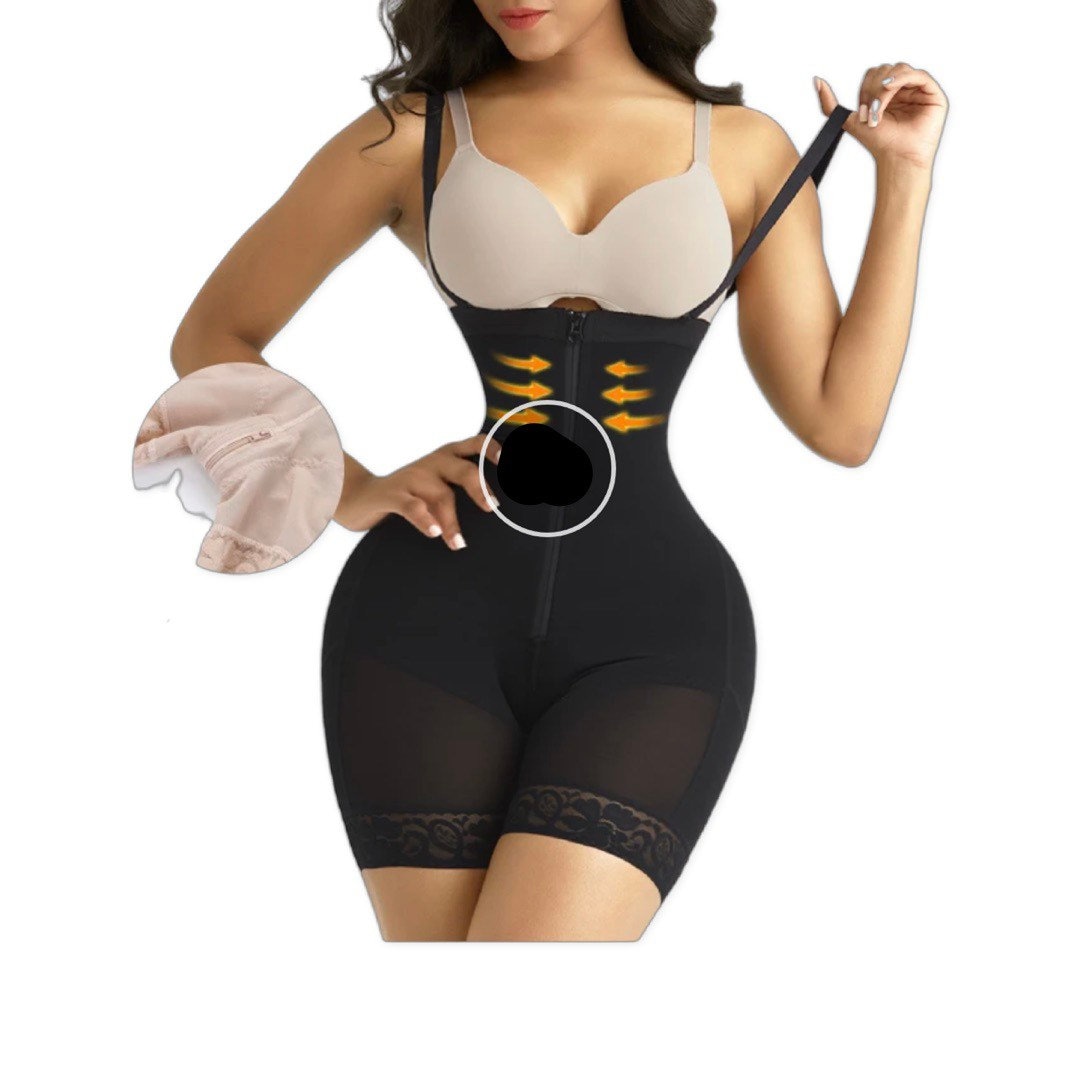High-waisted Tummy Control Butt Lifter Shapewear For Plus Size