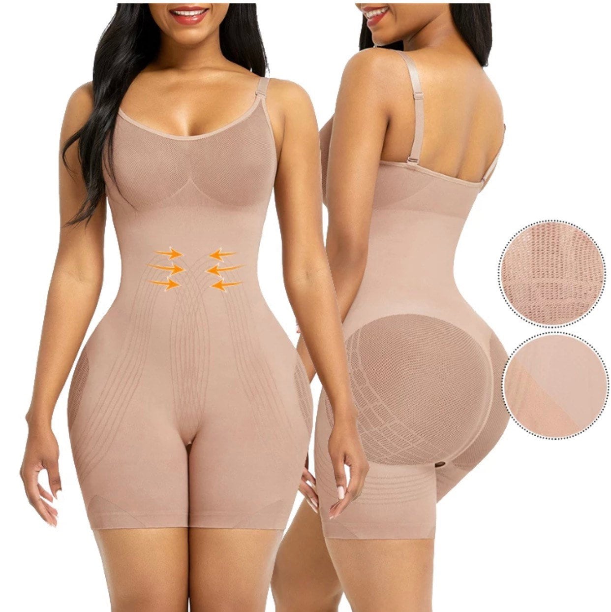 2023 Tiktok Seamless Women Plus Size Shapewear Butt Lifter Shaper