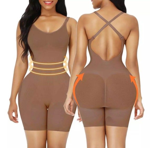 Womens Shapewear Full Body Slimming Shaper Bodysuit Breast Lift Tummy  Control Butt Lifter Shorts 