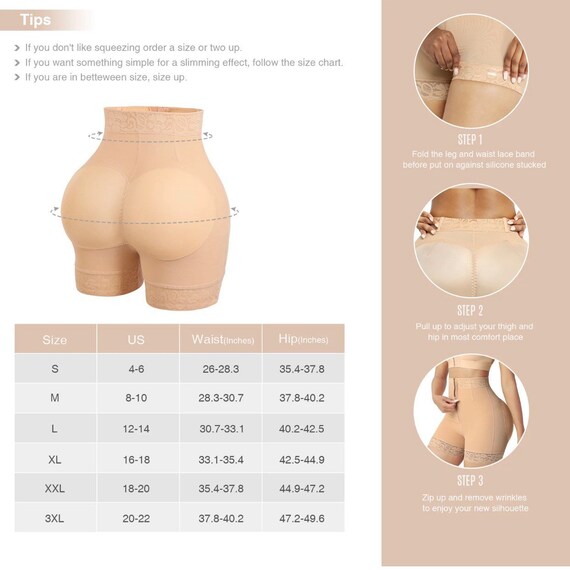 Butt Enhancing Shaper Shorts for Women Tummy Control Butt Lifter