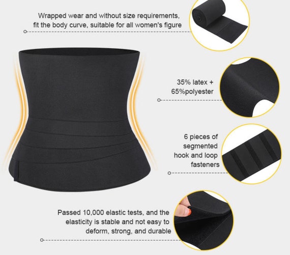 Waist Trainer For Women - Bandage Wrap, Waist Trimmer Stomach Wrap, Plus  Size Waist Shaper, Belly Wraps To Lose Belly Fat