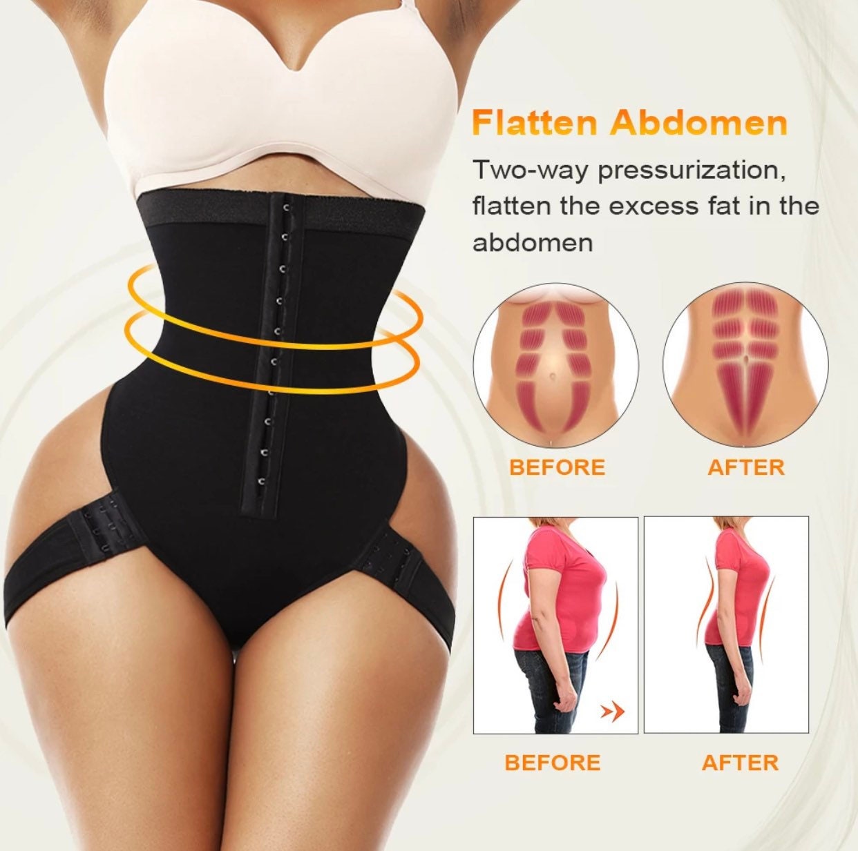 Slimming Waist Corset High Waist Tummy Control Women Butt Lifter Thong  Shaper Sexy High Waist Panties Lift up Panty -  Norway