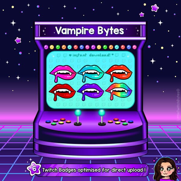 Vampire Bite Twitch Emote Etsy