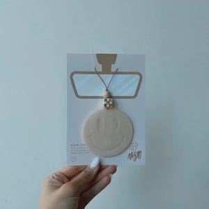 Happy Face Essential Oil Diffuser | Happy Face Diffuser | Essential Oil Diffuser | Car Hanging | Car Charm | Car Accessories | Aromatherapy