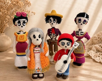 Coco Character Amigurumi Set