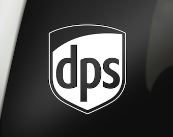 Dps Window Decal, WoW Dice Car Decal,  MMO dps Laptop Sticker, RPG Phone Decal, RPG Window Sticker