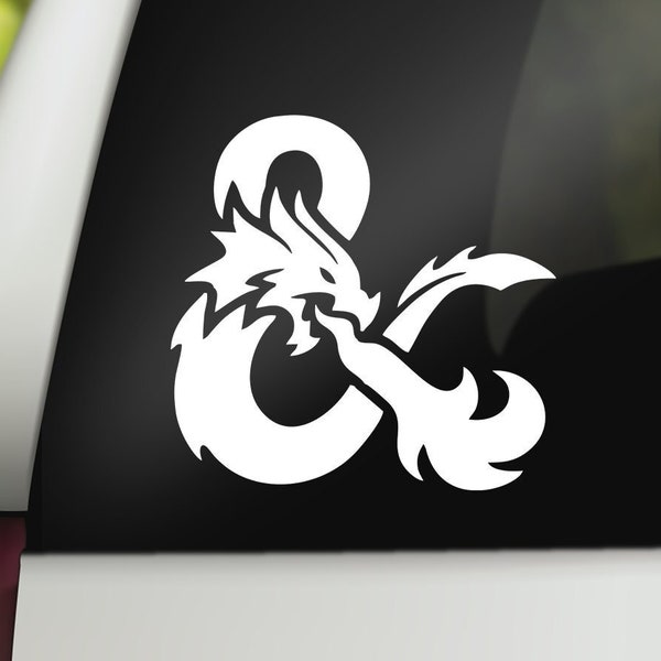 Dnd Car Decal Etsy