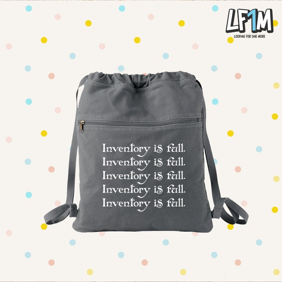 Canvas cinch sack hot sale