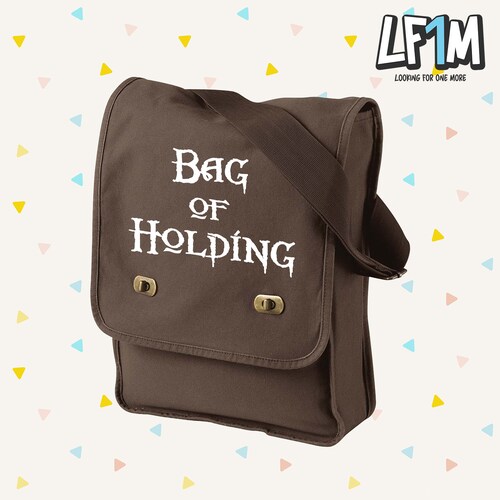 Bag of Holding Canvas Field Bag Dnd Messenger Bag RPG Gift Etsy Australia