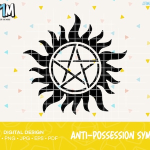 Anti-possession Cut File - Instant Download - SVG Design - Series Cut Files - SVG Cut File - Cricut & Silhouette Cut File