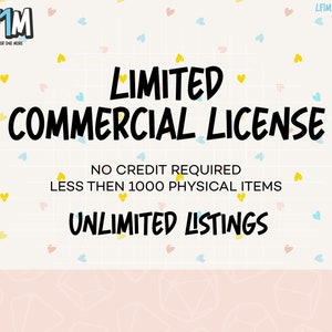 Licence commerciale limitée pour toutes les conceptions SVG LF1M