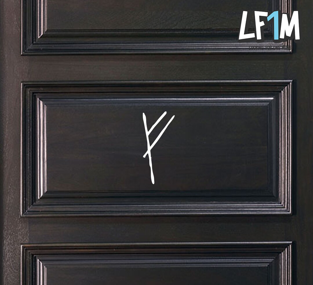 Gandalf's Mark Window Decal, Lord of the Rings Inspired Car Decal, Lotr