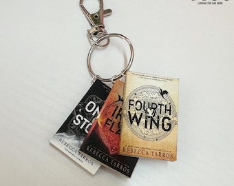 Custom Book Keychain | Single Book or Series Options | Bookish Gift