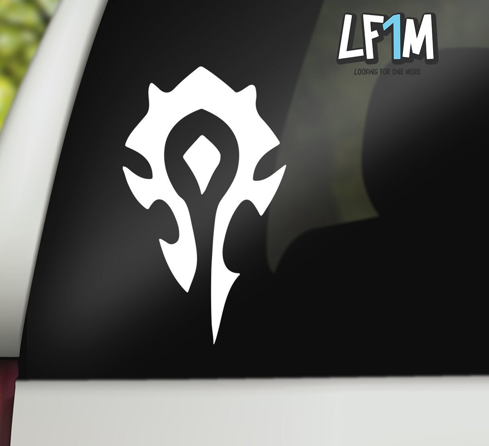 Horde Window Decal Wow Car Decal MMO Laptop Sticker World Etsy