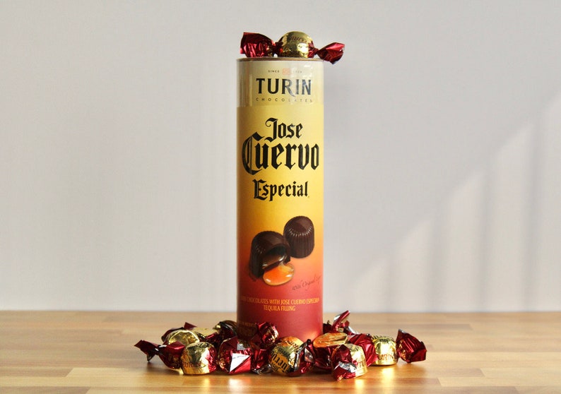 Turin Dark Chocolate W/ Jose Cuervo Especial Flavored Filling Etsy