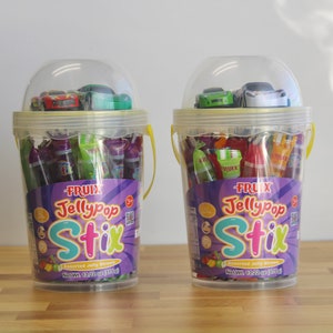 Fruix Jellypop Stix - 2 Pack - Tik Tok Trending Fruit Jellies - Assorted Flavors - Squeeze Jelly Sticks - Jelly Stixs - Gender Neutral