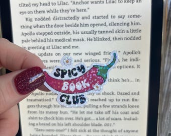 Spicy book club sticker