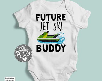 Jet Ski Baby Bodysuit | Future Water Sport Buddy