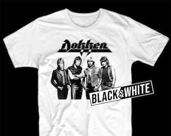 Dokken Back for the Attack T-shirt double side black blue all sizes S...5XL 