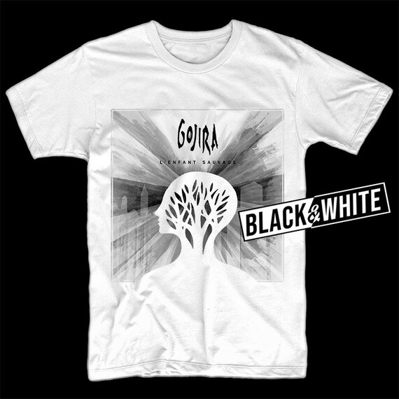GOJIRA L'Enfant Sauvage Metal Band Tee T-shirt Cotton 100% USA Size S-XL 
