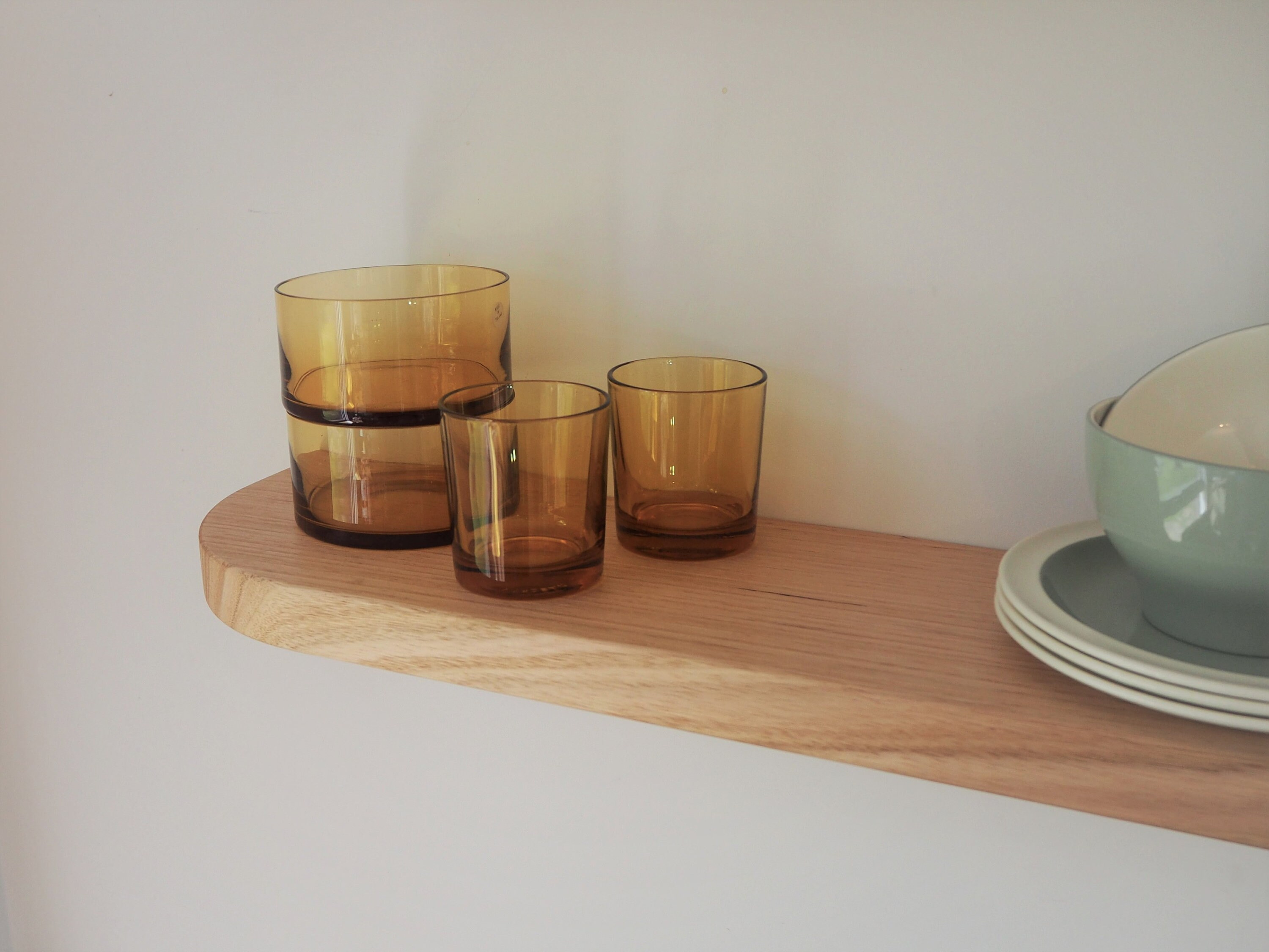 Floating Curved Wall Shelf Australian Hardwood Shelving Etsy Australia