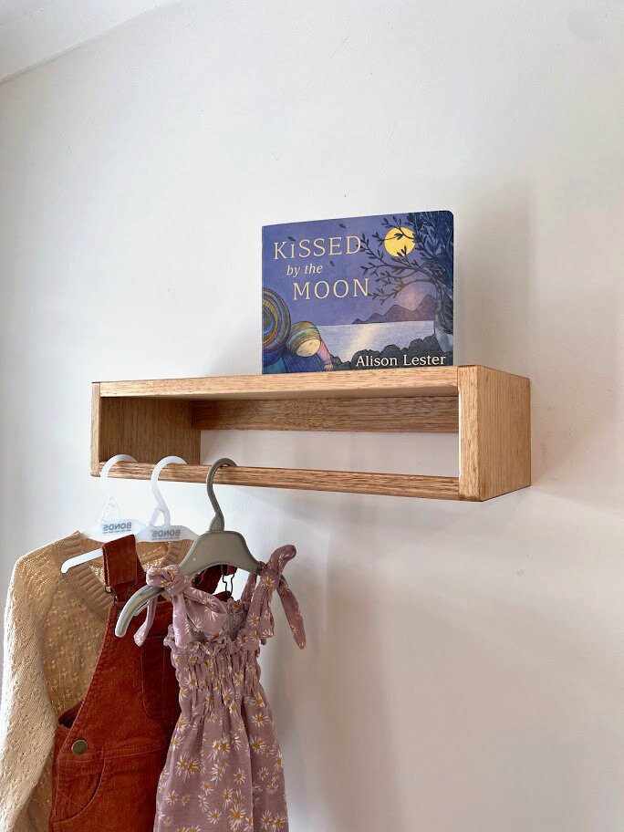 Hanging Rail Floating Shelf Etsy Australia