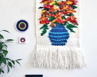 Woven wall hanging | Woven tapestry | Weave | Wall hanging | Wall hanging | Wall decor | Macrame | Woventapestry Wall hanging | Wall weave