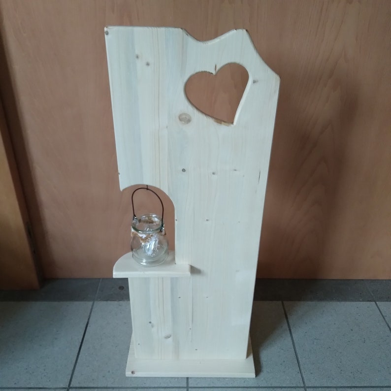 Holz Deko Schild Willkommen Schmetterling & Blumen mit Wunschname Glaslaterne und Blumenkasten Bild 10