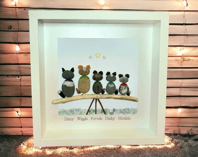 Pebble Art Picture - Pets