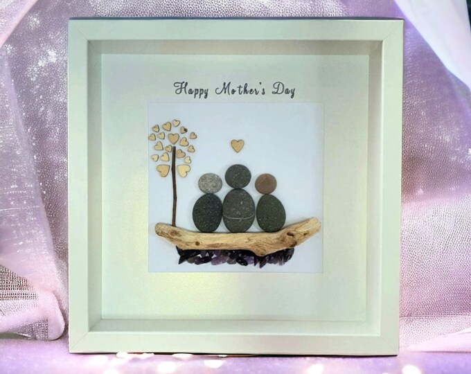 Pebble Art Picture - Mother's Day