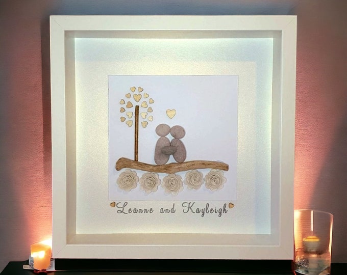 Pebble Art Picture - Family/Friends