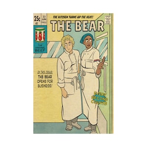 Yes, Chef! - Vintage Comic - TV Art Print