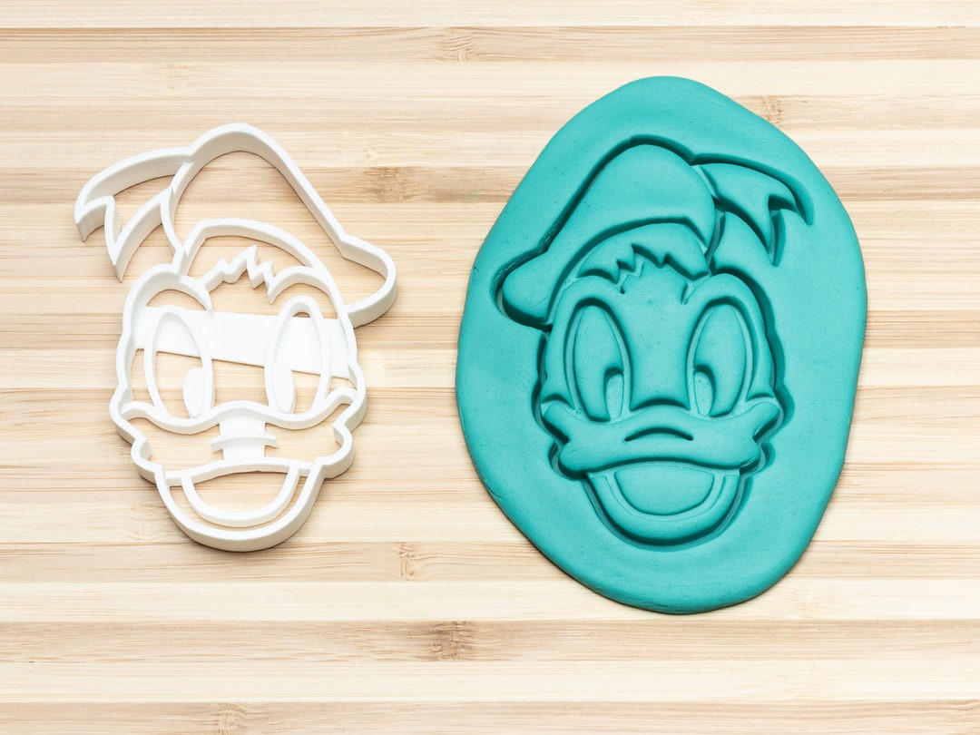 Donald Duck Cookie Cutter Play Dough Cutter - Etsy