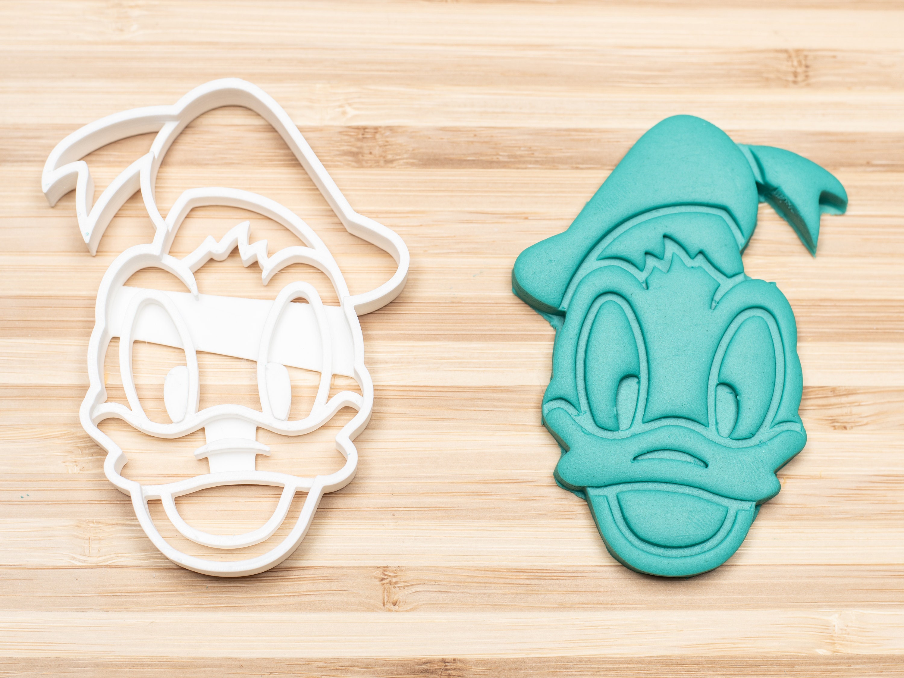 Donald Duck Cookie Cutter Play Dough Cutter - Etsy