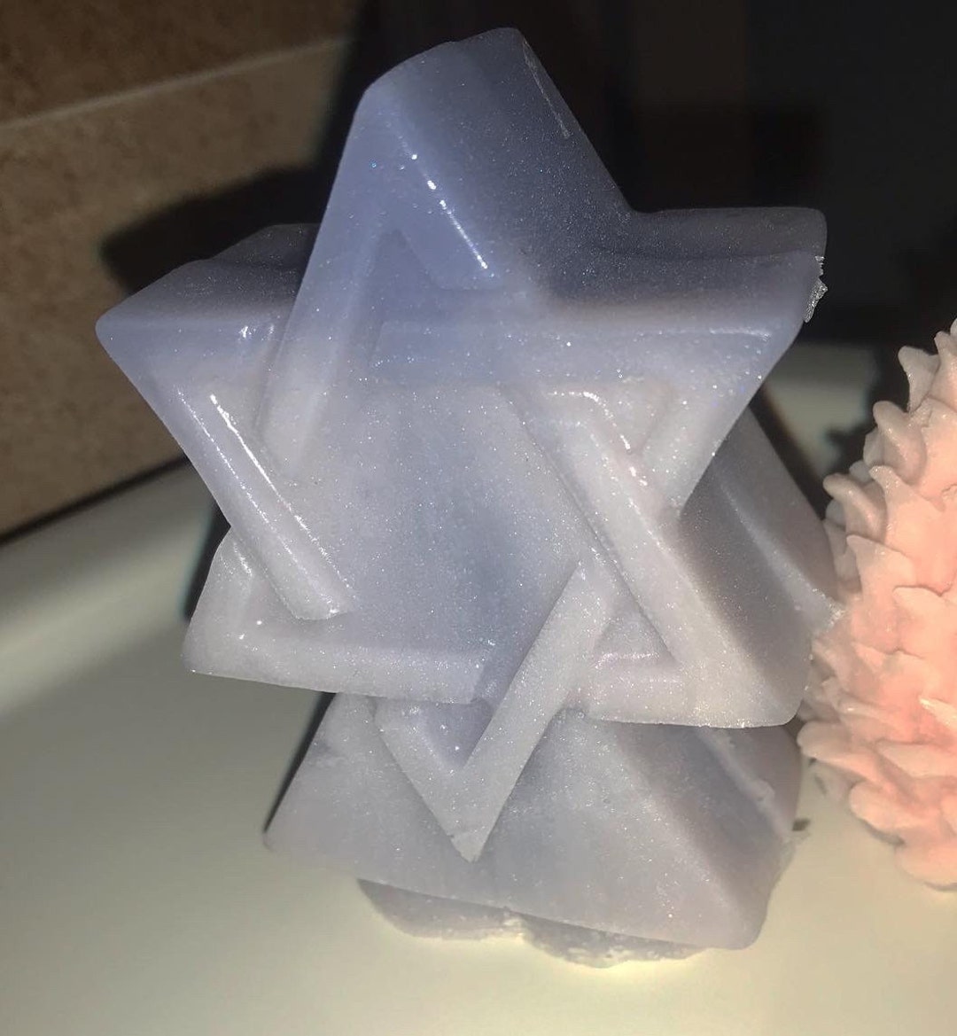Star of David Candle or Soap Etsy