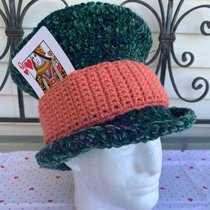 Steampunk Mad Hatter-style hat