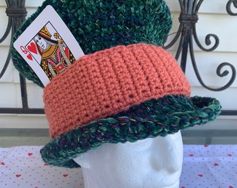 Steampunk Mad Hatter-style hat