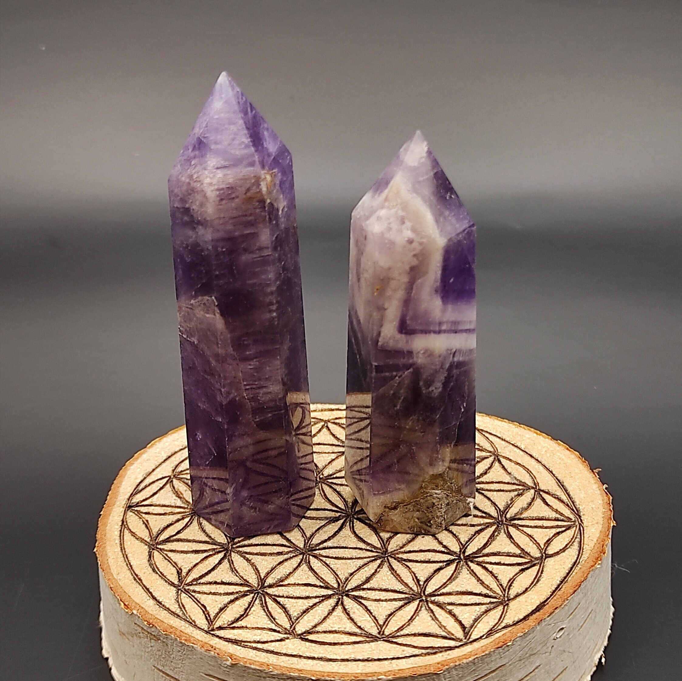 Pointe d'amethyste, Plusieurs Tailles Au Choix Dans Le Menu Déroulant.