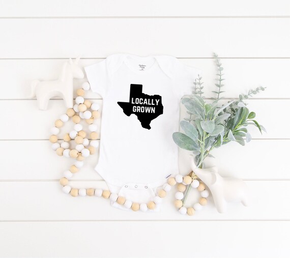 Texas Grown Baby Onesie Texas Grown Baby Onesie