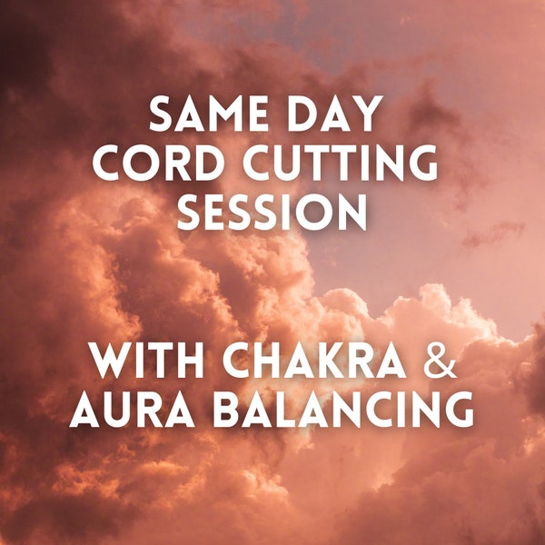Same Day Cord Cutting Ceremonie | 30 minuten healing ritueel voor Chakra &aura balanceren