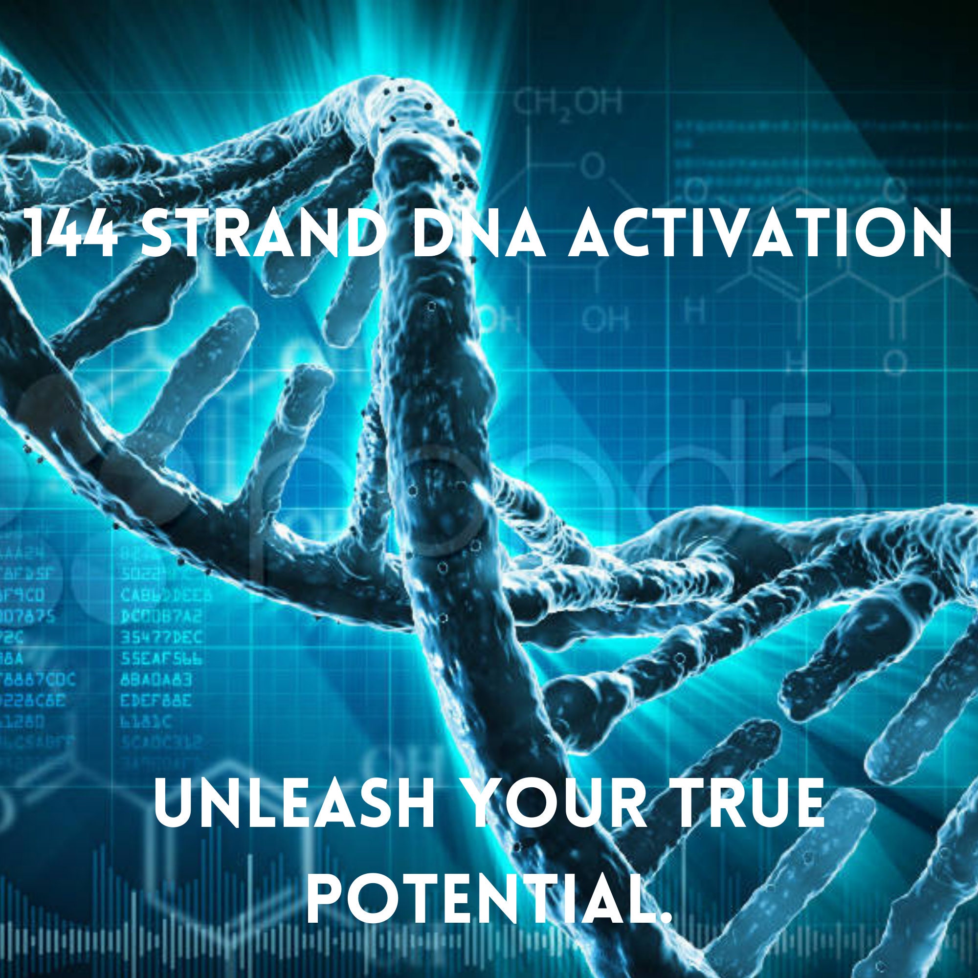 144 Strand DNA Activation | Personal Facilitation - Etsy