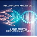 J-Seal Removal Session + Complete DNA Activation Package | 12 Strand Activation| 144 strand Activation| Golden DNA Activation product logo